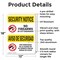 Signmission No Firearms By City Bilingual OSHA Security Notice Sign, Aluminum, 12in W x 18in L, 2PK OS-2PACK-SN-A-1218-L-11603 - alternate 3